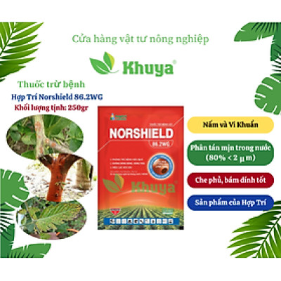 Thuốc trừ bệnh cây Hợp Trí Norshield 86.2WG 250gr Đồng Đỏ