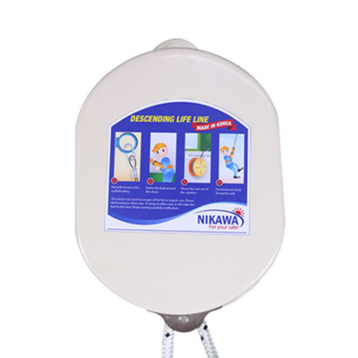 Dây Thoát Hiểm Cá Nhân Nikawa KDD-5F (15m) - Tặng Giá Treo Móc Nikawa HY-01