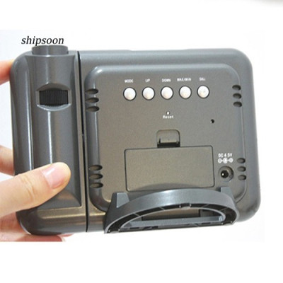 SIÊU HOT-Đồng hồ đo nhiệt độ, đồng hồ đo độ ẩm, đồng hồ đo nhiệt độ và độ ẩm kiêm báo thức,MÀN HÌNH LCD Kỹ Thuật Số LED Chiếu Đồng Hồ Báo Thức Trạm Thời Tiết Lịch Báo Lại-quốc tế 206749