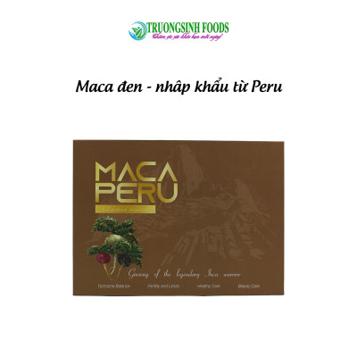 Hộp Sâm Củ Maca Peru Đen - Lepidium Meyenii 