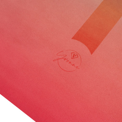 Thảm tập yoga chính hãng Yvonne, Flowsate Rainbow (TẶNG KÈM 3 PHẦN QUÀ) dày 6mm, bề mặt nhám, siêu bám, chống trơn trượt, thấm hút mồ hôi, càng nhiều mồ hôi càng bám, dễ vệ sinh, bề đẹp, sang trọng