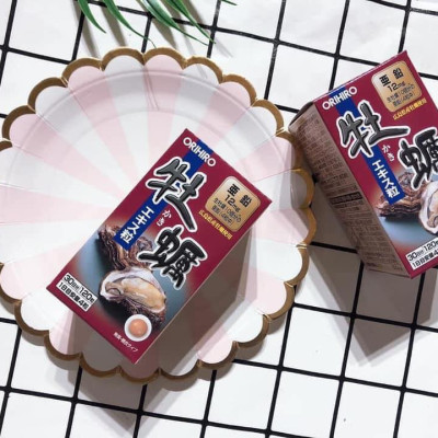 Viên Uống Tinh Chất Hàu Tươi Orihiro Nhật Bản 120 Viên Hỗ Trợ Tăng Cường Sức Khỏe Nam Giới