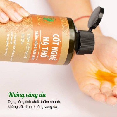 Bộ dưỡng trắng mịn da hữu cơ, sáng hồng da mặt, mịn màng body Wonmom (1 sữa rửa mặt + 1 cốt nghệ hạ thổ)