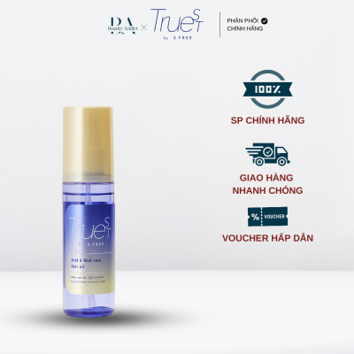 Tinh dầu dưỡng tóc chăm sóc tóc nhiệt Truest by S FREE Acid&Heat Care Hair Oil