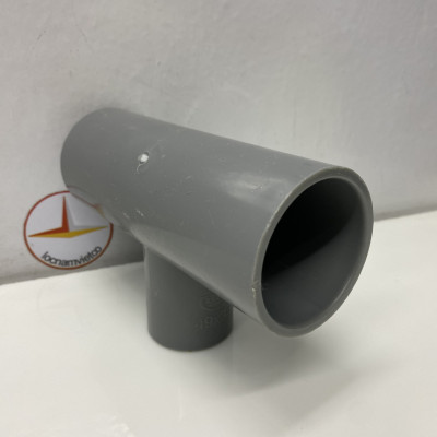 Tê giảm 49 x 34 nhựa PVC Bình Minh_T49x34