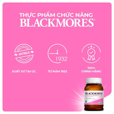 Viên uống Blackmores hoa anh thảo 1000mg chai 190 viên