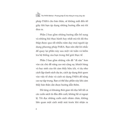 The PARA Method - Phương Pháp Tổ Chức Thông Tin Trong Công Việc