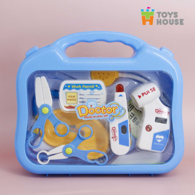 Hộp đồ chơi bác sĩ cho bé Toys House 660-16 - Đồ chơi hướng nghiệp phát triển xã hội