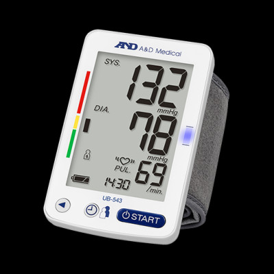 Máy Đo Huyết Áp Cổ Tay Tự Động AND UB-543