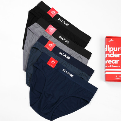Combo 4 quần lót kiểu brief nam ALLPUR khử mùi kháng khuẩn mặc siêu mát