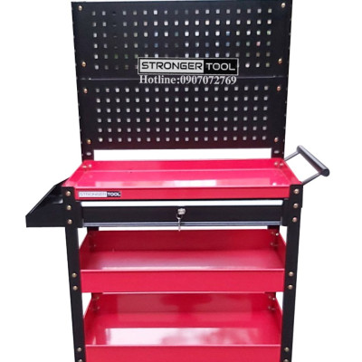 XE ĐẨY 3 NGĂN 1 NGĂN KÉO CÓ TẤM TREO