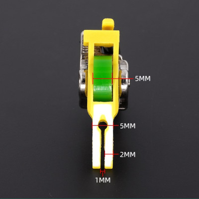 [HÀNG CHÍNH HÃNG] CHÂN VỊT ĐŨA NHỰA CHỐNG NHĂN SỬ DỤNG CHO MÁY MAY 1 KIM CÔNG NGHIỆP