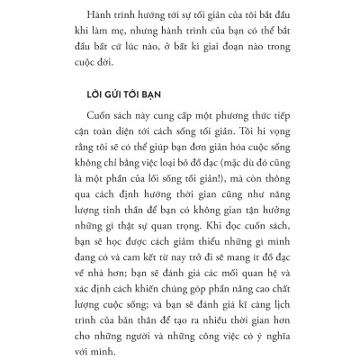 Tối Giản Thân Tâm