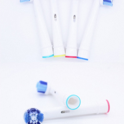 Cho máy Oral B Braun, bộ 4 Đầu Bàn Chải đánh răng điện thay thế MIHOCO EB20-P New  , làm sạch mảng bám, chăm sóc nướu