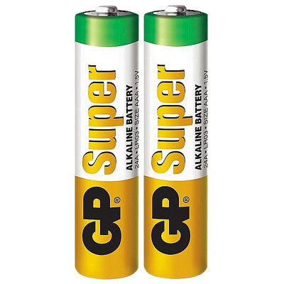 Vỉ 2 Pin Đũa GP Super Alkaline Battery AAA 1.5V - GP 24A-2U2