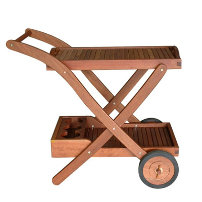 Xe Đẩy Rượu IBIE NT5001 (58 x 86 x 77 cm) - Nâu