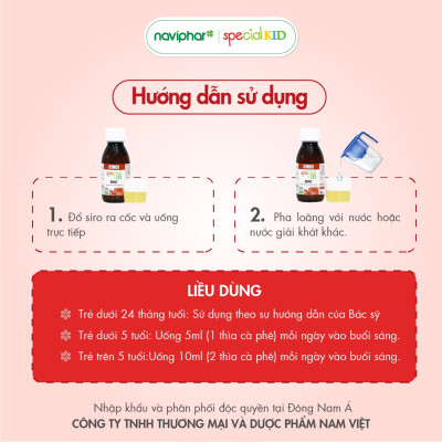 TPBVSK Special Kid Zinc - Bổ sung Kẽm cho cơ thể, hỗ trợ tăng cường sức đề kháng (125ml) [Siro – Nhập khẩu Pháp]