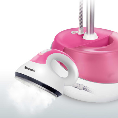 Bàn Ủi Hơi Nước Panasonic NI-GSD071PRA - Mặt đế chống dính bằng Flourine - Làm nóng nhanh - Hàng Chính Hãng