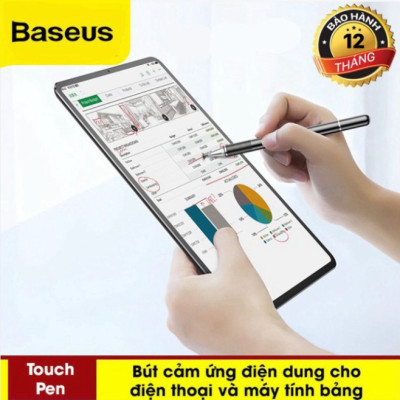Bút Cảm Ứng Điện Dung Dành Cho Điện Thoại Cảm Ứng Samsung Xiaomi Huawei - Hàng Chính Hãng Baseus
