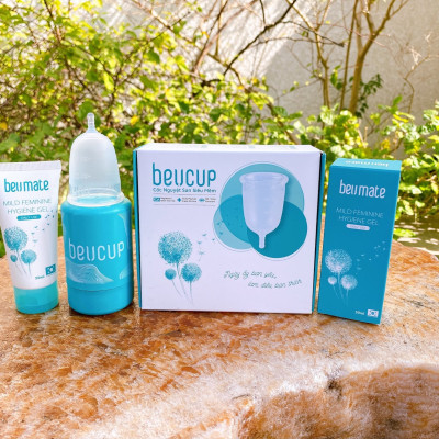 Cốc nguyệt san BeUcup siêu mềm - xóa tan nỗi lo ngày "đèn đỏ"