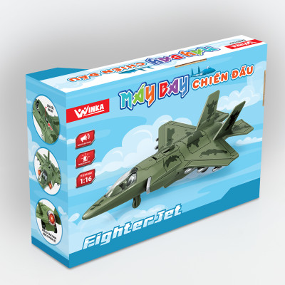Đồ Chơi Duka Máy Bay Chiến Đấu DK81142
