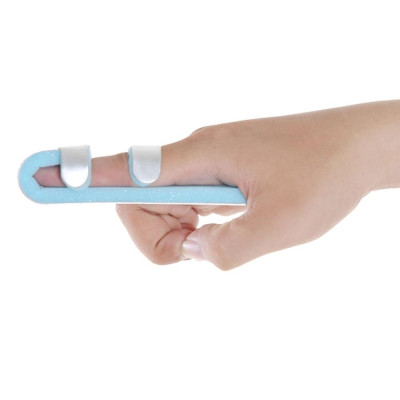 Nẹp Bóng Chày Orbe Cố Định Và Bảo Vệ Gãy Xương Đốt Ngón Tay, Nẹp Hợp Kim Nhôm Lót Xốp Mềm Dễ Sử Dụng