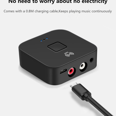 Hàng Chính Hãng - Thiết Bị Nhận Bluetooth B11 - Bluetooth Phiên Bản 5.0 Phạm Vi Kết Nối 10m Hỗ Trợ NFC Kết Nối Đa Dạng 3.5mm AV Giảm Thiểu Tiếng Ồn Chip Giải Mã Bluetooth Cao Cấp Trở Kháng Đầu Ra 75Ω Nhựa ABS Nhỏ Gọn Dễ Sử Dụng Điện Áp 5V - ROGTZ