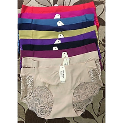 Bộ 10 quần lót su pha ren 8316 fom duoi 55 kg