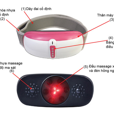 Đai (Máy) Massage Bụng Nikio NK-169AC - Công Nghệ Rung Lắc Kết Hợp Bi Độ Xoay 360 Dây Ấn Thế Hệ Mới, Mát Xa Thư Giãn, Làm Săn Chắc Cơ Bụng Nhanh - Vỏ Nhựa Bền Bĩ