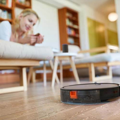 Robot hút bụi lau nhà Kyvol E31 VTE31_BLK - Hàng chính hãng