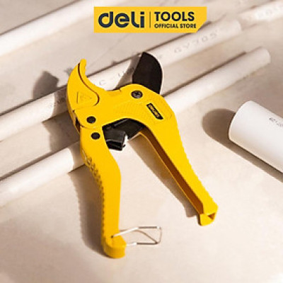 Kìm Kéo Cắt Ống Nhựa Deli Cao Cấp - Lưỡi Thép Hợp Kim Chất Lượng Cao, Sắc Bén, Siêu Bền - DL350042