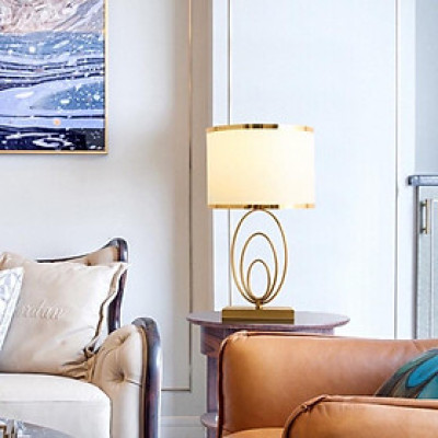 Đèn bàn buồng nghỉ elip, đèn táp đầu giường, đèn trang trí DT