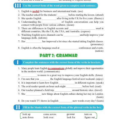 Sách Bài tập bổ trợ toàn diện tiếng Anh 9 - ABBOOKS