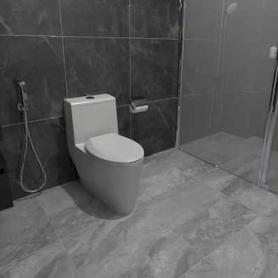 Bàn Cầu một khối nhập khẩu ORIN Bordrum	