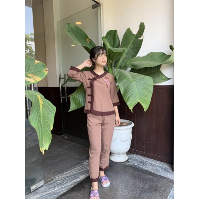 Đồ Lam Đi Chùa #Pháp Phục Phật Giáo#Cổ Tim Nữ s2