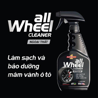 Dung Dịch Làm Sạch Bảo Dưỡng Mâm Vành Ô Tô SUPERONE All Wheel Cleaner - Exterior SOUTHWALL A204