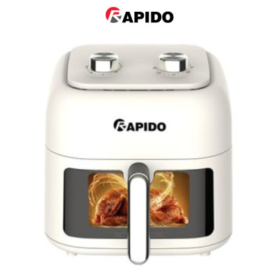 Nồi chiên không dầu Rapido RAF 7.0M3, dung tích 7 lít, công suất 1700W, nhỏ gọn, bảo hành 1 năm toàn quốc - Hàng chính hãng