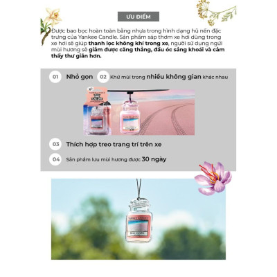 Sáp thơm xe Yankee Candle - Sage & Citrus