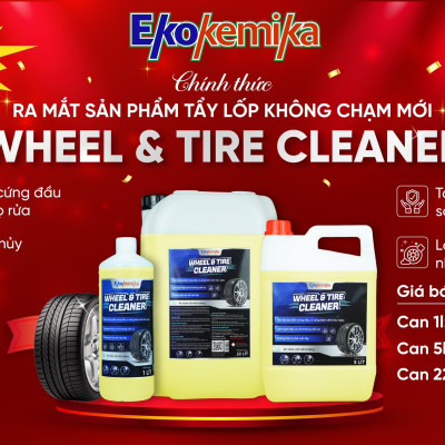 DUNG DỊCH TẨY LỐP XE EKOKEMIKA WHEEL&TIRE CLEANER -1L