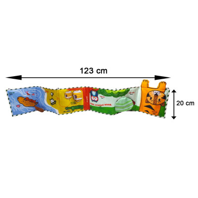 Ziczac Vải Đa Tương Tác Kiêm Đồ Chơi Quây Nôi Cũi Kích Thích Thị Giác Cho Trẻ Sơ Sinh - PiPo Vietnam