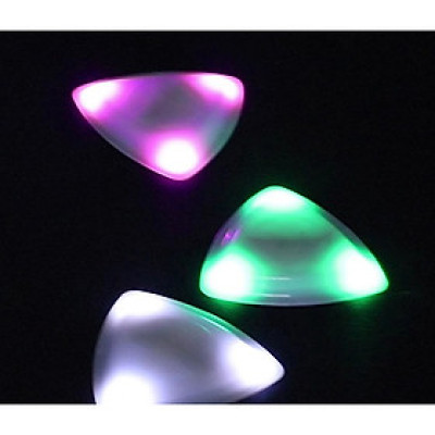 Phím Gảy Đèn Led Phát Sáng 3 Trong 1  I Phím Gảy Phát Sáng Đàn Guitar ,Bass, Electric GUitaI MIếng Gảy Đàn Có Đèn 3 Size