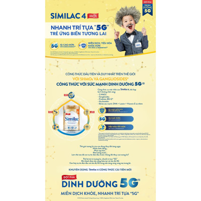 Sữa Bột Similac 2+ (Dành cho trẻ từ 2 - 6 tuổi)