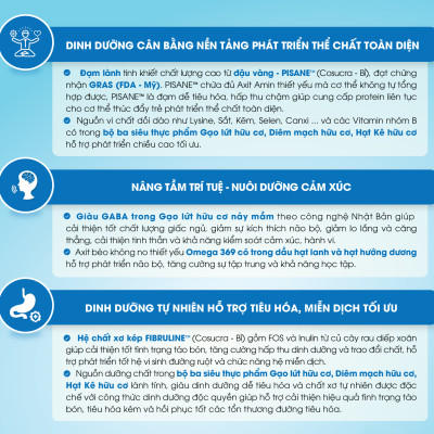 Combo 2 Hộp Sữa Hạt Miwako A+ Vị Vani & Vị Gạo Hộp 700g Nhập Khẩu Malaysia, Sữa Hữu Cơ Cho Bé Từ 1 Tuổi Dị Ứng Đạm Bò Chậm Nói Giúp Phát Triển Trí Não Chiều Cao