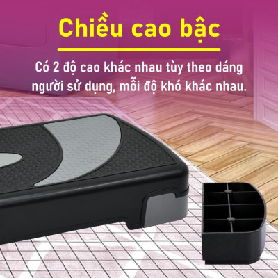 BG Bục dậm nhảy AEROBIC STEP 78CM giảm cân hiệu quả