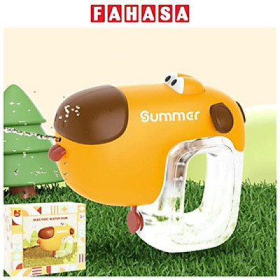 Đồ Chơi Phun Nước Tự Động - Chủ Đề Chú Chó Yellow Woof - Little Bessn 5757 (W11Y)