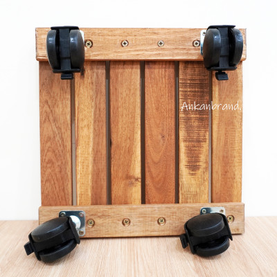 Đế Lót Chậu Cây Có Bánh Xe ANKAN - Lắp Ráp Theo Ý Khách Hàng Chọn Kích Thước Đế Và Tải Trọng Của Đế - Hàng Chính Hãng