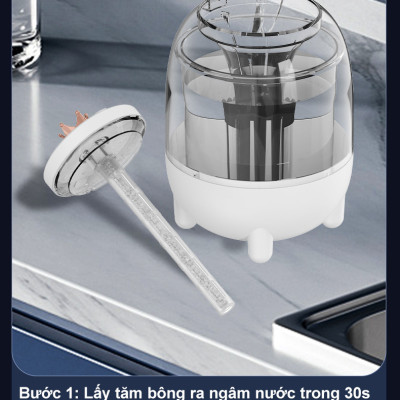 Máy phun sương xông tinh dầu tạo ẩm Rhino H105 dung tích 1000ml, không gây tiếng ồn, tích hợp đèn ngủ RGB nhiều màu