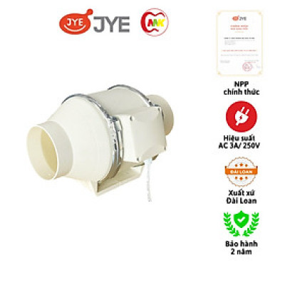 Quạt hướng trục Đài Loan JY-100TP-C JY-150TP-C 60W-65W - Bảo Hành 24 Tháng - Hàng Chính Hãng