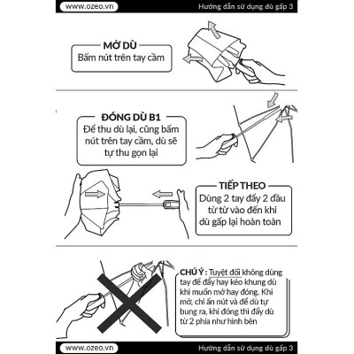 Ô Dù Chống Tia UV Chống Nắng Che Mưa Và Thanh Đỡ Bằng Hợp Kim Nhôm - Gấp Gọn Dễ Dàng- Hàng Chính Hãng ( Giao màu ngẫu nhiên)