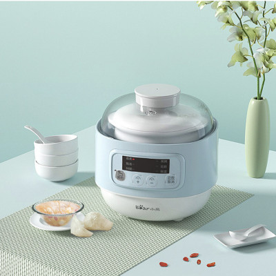 Nồi Nấu Cháo Chưng Yến Bear DDZ-A08G2 Dung Tích 0.8 Lít Công Suất 200 W - Hàng Chính Hãng